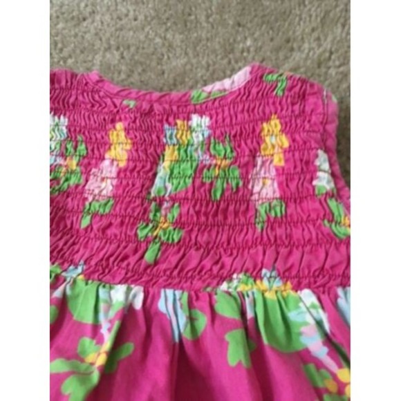 Small Steps Baby Girls Floral Print Dress Sleeveless Size 18 Months - Picture 8 of 8